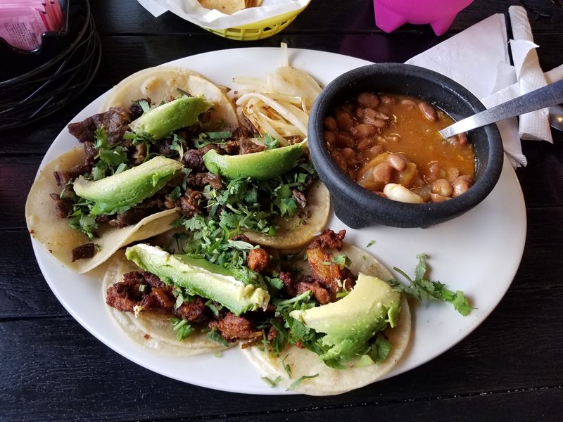 Indios Taco House food